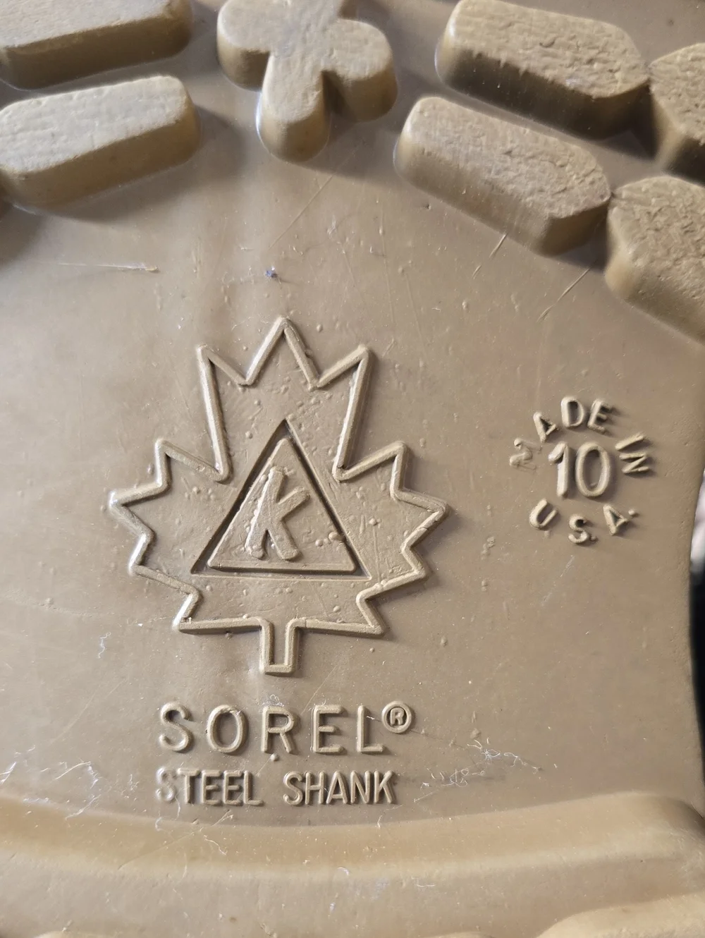 {Sorel} Men's Kaufman Brown and Dark Brown Insulated Lace-Up Snow Boots